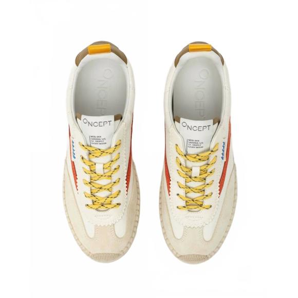 NEW ONCEPT women's st tropez espadrille sneaker in ivory moon - Picture 2 of 5